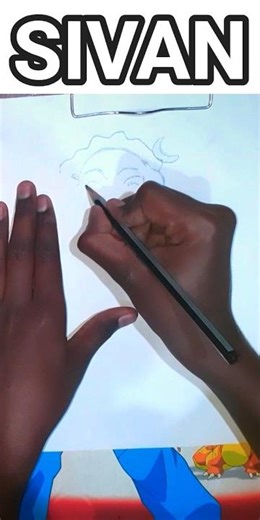 EASY SIVAN DRAWING #DRAWING