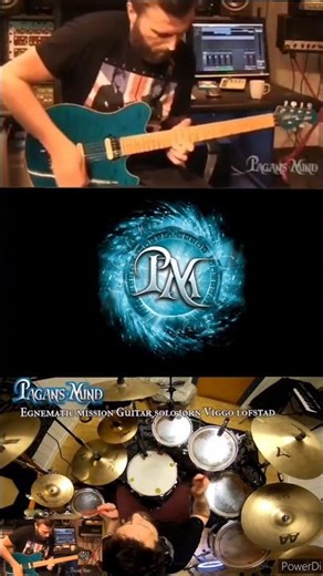 Play along to my fav Guitarist Jorn viggo lofstad [ pagans mind] 🇳🇴 #drums#guitar