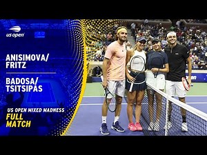 Anisimova/Fritz vs. Badosa/Tsitsipas Full Match | 2024 US Open