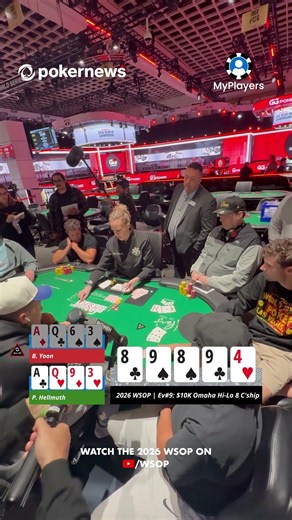 BUBBLE BURST IN 10K O8 CHAMPIONSHIP ‪@WSOP‬ $10,000 Omaha Hi-Lo Championship