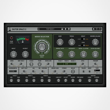 Outer Space - Vintage Tape Echo Plugin (VST, AU, AAX) - AudioThing