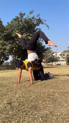 TWINKLE on Instagram: "More than just strength, it takes perseverance💪 #acroyoga #yoga #yogainahmedabad #yogapractice #yogateacher"
