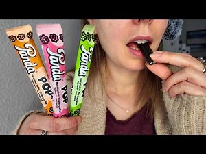 ASMR | Finnish licorice candy | Sensitive Mouth Sounds