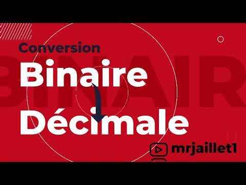 Binary (base 2) → decimal (base 10) conversion