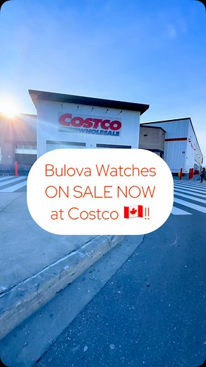 Costco Finds Canada on Instagram: "🚨 Bulova Watches at Costco Canada! ‌ Ladies & Men’s @bulovacanada watches at Costco Canada are on sale for $199 until December 8th!!! ‌ The Bulova men’s timepiece is 42mm gold-tone stainless steel and features a sporty elegance appeal that is the perfect look for a stylish adventure. ‌ The rectangular case Bulova ladies’ timepiece is perfectly styled for the woman who is ready to make a statement and features 8 diamonds on a silver-white dial. ‌ Both are beaut