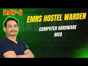 Day 6 | COMPUTER HARDWARE | MCQ PART 1