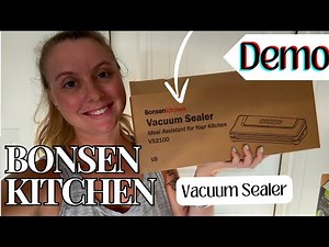 FULL DEMO & Review on Bonsen Kitchen Vacuum Sealer