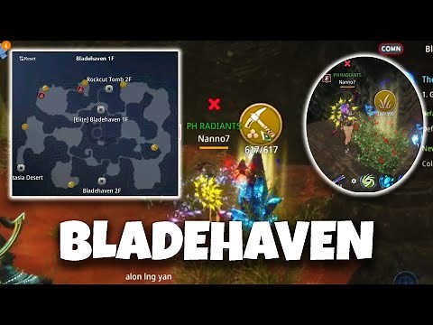 Bladehaven Yellow Ore & Herb Spots | MIR4