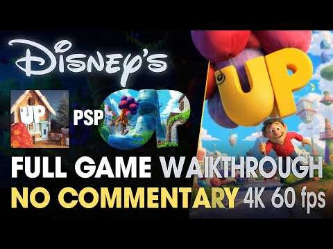 Disney's Up (PSP) FULL GAME Walkthrough (No Commentary) 4K 60FPS