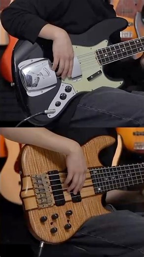 Jazz Bass and 6-string Ken Smith | Finger-picking comparison to experience the directionality of ...