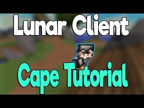 Lunar Client Cape Tutorial! Skywars combos & satisying kills