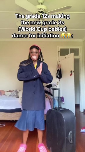 Hilarious Grade 12 Initiation Dance for Grade 8s