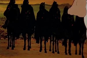 Frodo is saved from the Nazgul! #lotr (1978) | Ralph Bakshi