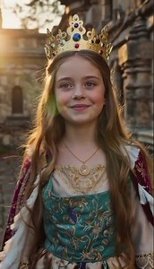 Beautiful Smiling Princess: A Fairytale Come True