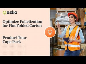 Optimize Palletization for Flat Folded Carton