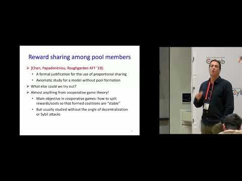 Vangelis Markakis - Pool Formation in Oceanic Games: Shapley Value and Proportional Sharing
