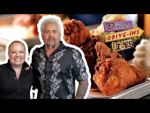 Guy Fieri Visits Tiffani Faison's Legit BBQ Joint in MA | Diners, Drive-Ins and Dives | Food Network