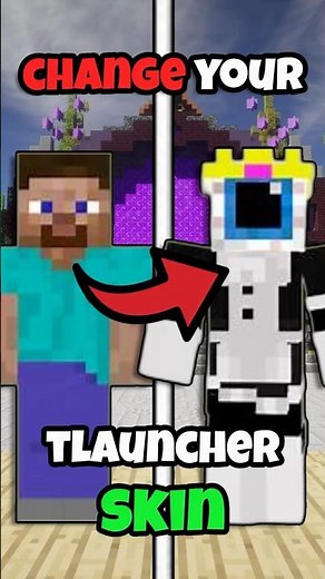 How To Change TLauncher Skin in Minecraft (2026) #tlauncher #minecraft #tutorial #unstablesmp #mods