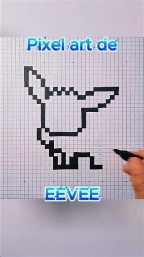 Cómo Dibujar a EEVEE en Pixel Art | Tutorial Fácil Paso a Paso 🎨✨
