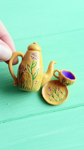 26K views · 389 reactions | Inspired by the ceramic class☺☺☺ #handmade #polymerclay #fimo #fimocreations #fimoclay #cernit #miniature #miniatures #dollhouse #dolls #dollhouseminiatures #ляльковийбудинок #ляльки #ляльковийбудиночок #ручнаробота #ляльковамініатюра #мініатюра #полімернаглина #мініатюри #mini #sweetminidollhouse #craft #art | Sweetminidollhouse | Facebook