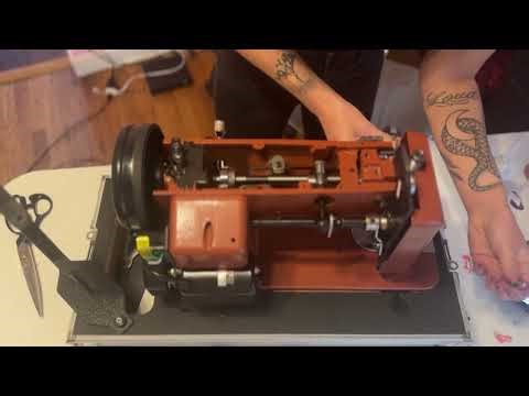 Oil My Sailrite® Ultrafeed® LS Walking Foot Sewing Machine with Me!