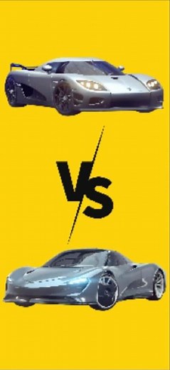 Koenigsegg CCXR VS. McLaren Speedtail