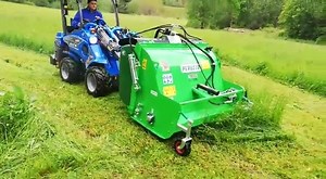 7.6K views · 42 reactions | The 5.3K with it's BIG Block, High torque engine is the ideal machine for Paddock Maintenance. Seen here with the Collecting Flail mower from Peruzzo S.r.l. | Multione UK | Facebook