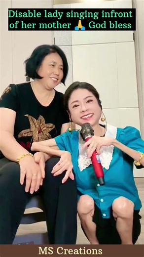 Disable lady singing#shorts#disabledlife#disabled#viral#love