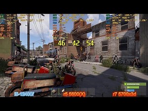 Rust CPU Test i5 12400f vs ryzen 5 5600 vs ryzen 7 5700x3d