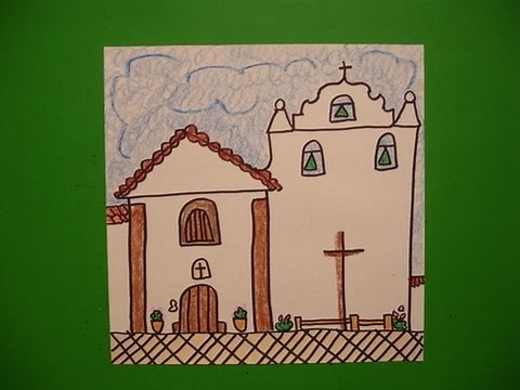 Let's Draw Mission Santa Ines!