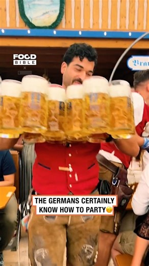 The Germans know how to party… 🙌🍺 | FOODbible