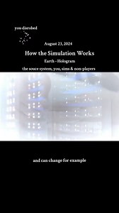 This video reveals how the Simulation we are within works/operates. Check it out ! | Linol Anderson
