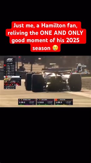 The One And Only Good Moment Of Lewis Hamilton’s 2025 Ferrari F1 Season 😢