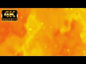 Orange Yellow Background with Stars | 45 Min Seamless Loop 4K