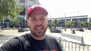 2.9K views · 406 reactions | Stopped by Indians stadium in Cleveland today… just another reminder of how everything WOKE turns to Schiff￼! Let’s make this month the biggest month My Pillow has ever had! MyPillow.com promo code: FRONTLINE See you at the Trump Rally in Youngstown on Saturday! | Frontline America with Ben Bergquam | Facebook