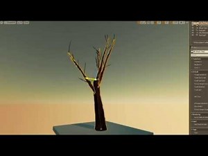 UE4 Semi-procedural Spline Tree System