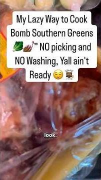 Y’all Gone Judge Me For This Greens Recipe 😂