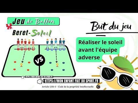 Rules of the BERET SOLEIL game: children's sports ball games