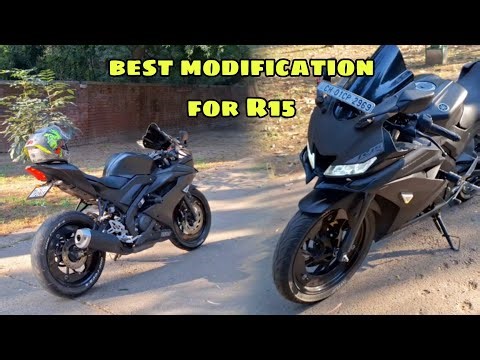 best modification for Yamaha R15 | top 5 best modification of Yamaha r15s | look hi Badal Dala🫢 |