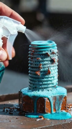 Extreme Rust Removal on a Bolt & Nut | Satisfying Restoration 4K