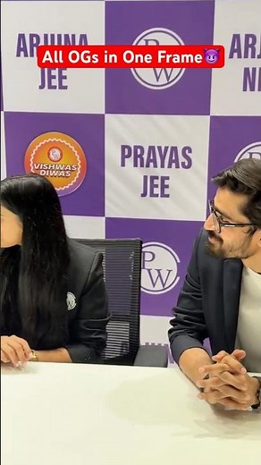 All OGs in One Frame😈 ‪@PhysicsWallah‬