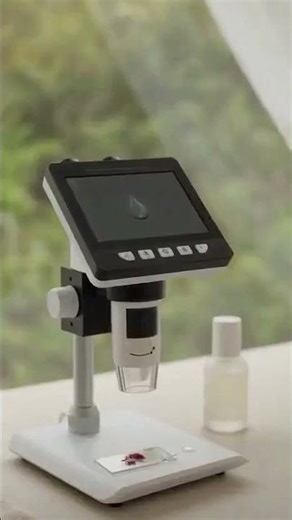 50X-1000X 1080P Portable Electronic Digital Desktop Microscope with LED Light, HC5230