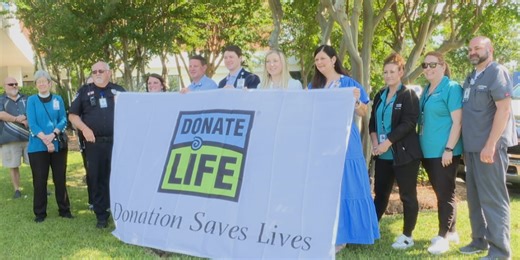 Ochsner Rush Health and Mississippi Organ Recovery Agency hosts National Donate Life Month event