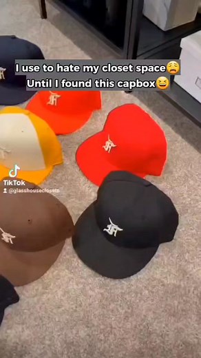 Glasshouse Closets CapBox: The Ultimate Cap Storage Solution
