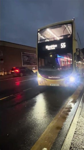 Rare East Yorkshire bus arriving at goole