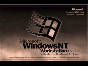 Windows NT Logo Effects in Windows Movie Maker 6.0