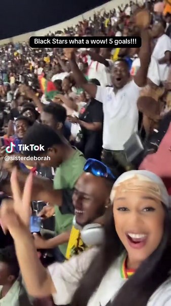 Ghana Black Stars Dominate Chad with 5 Goal Victory