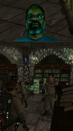 Silent Library No More! Busting the Librarian Ghost (Ghostbusters Game)