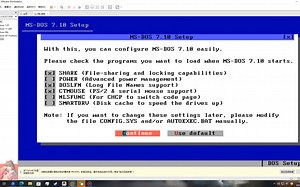 VMware Workstation 17安装MS-DOS 7.1
