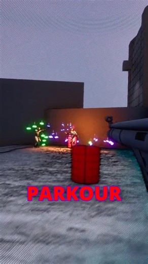 Testing Level Art for My FPS Parkour game #indiedev #gamedev